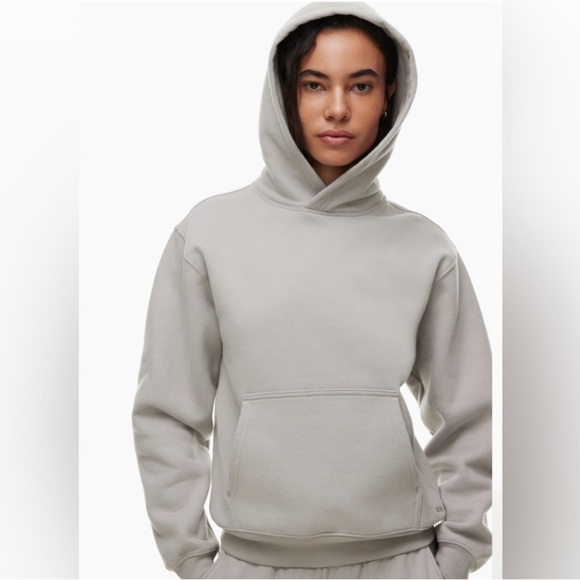 Cozy fleece mega fit hoodie “Ashen” - Picture 4 of 4